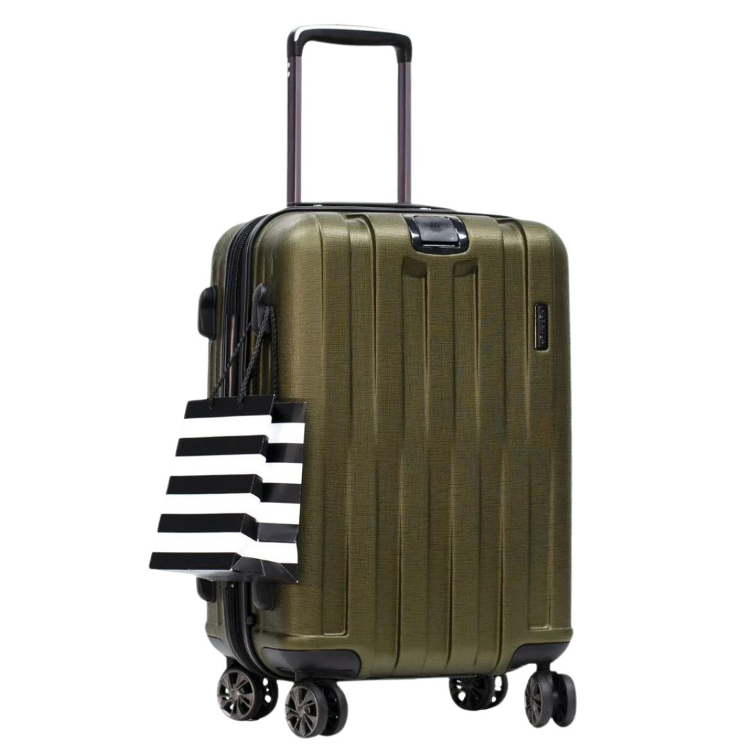 21 carry fashion on spinner luggage