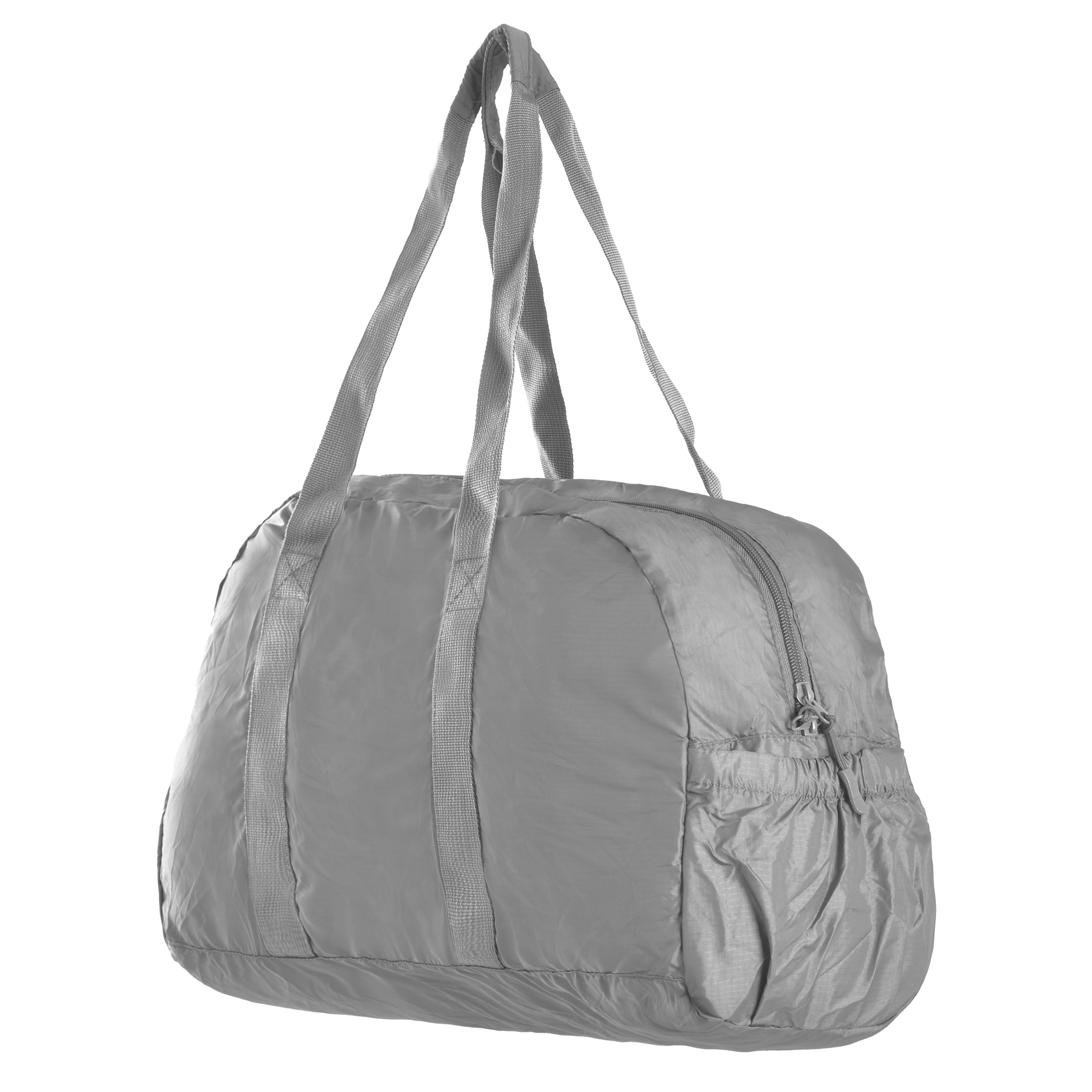 Water-Resistant Ripstop Polyester Packable Shoulder Tote for Easy Travel  and Storage